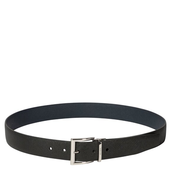 Prada Reversible Belt In Saffiano Leather CM 100 Men - Picture 1 of 3
